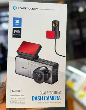 Powerology Dual Recording Dash Camera FHD