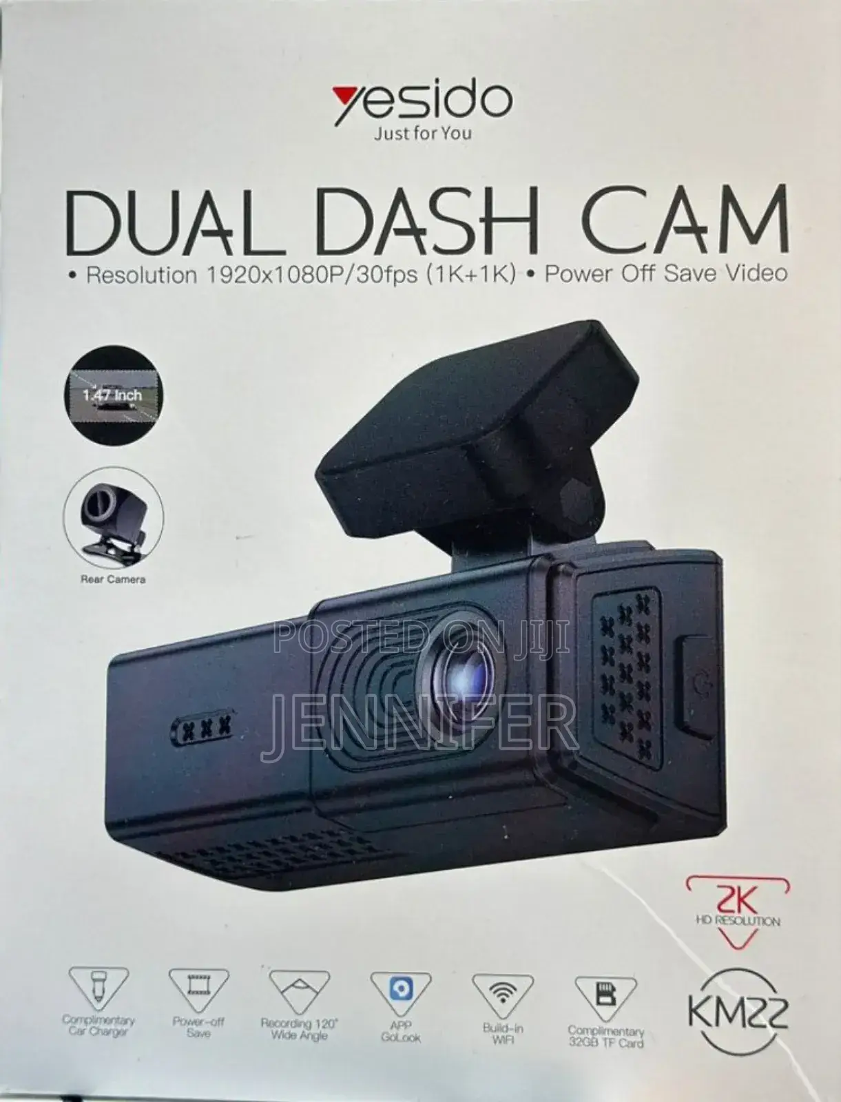 Yesido Car Dual Dash Camera
