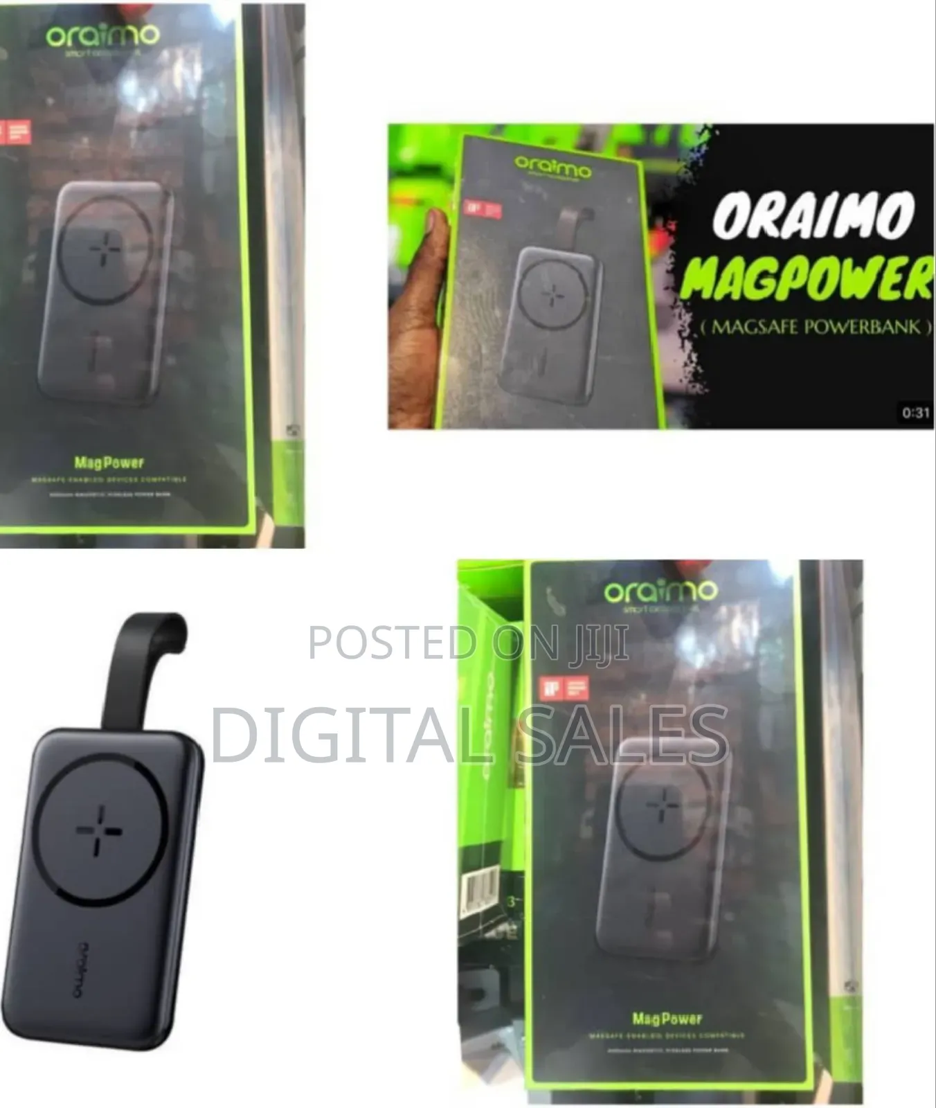 Oraimo Magpower Owp-500 Magsafe 5000mah Magnetic Power Bank