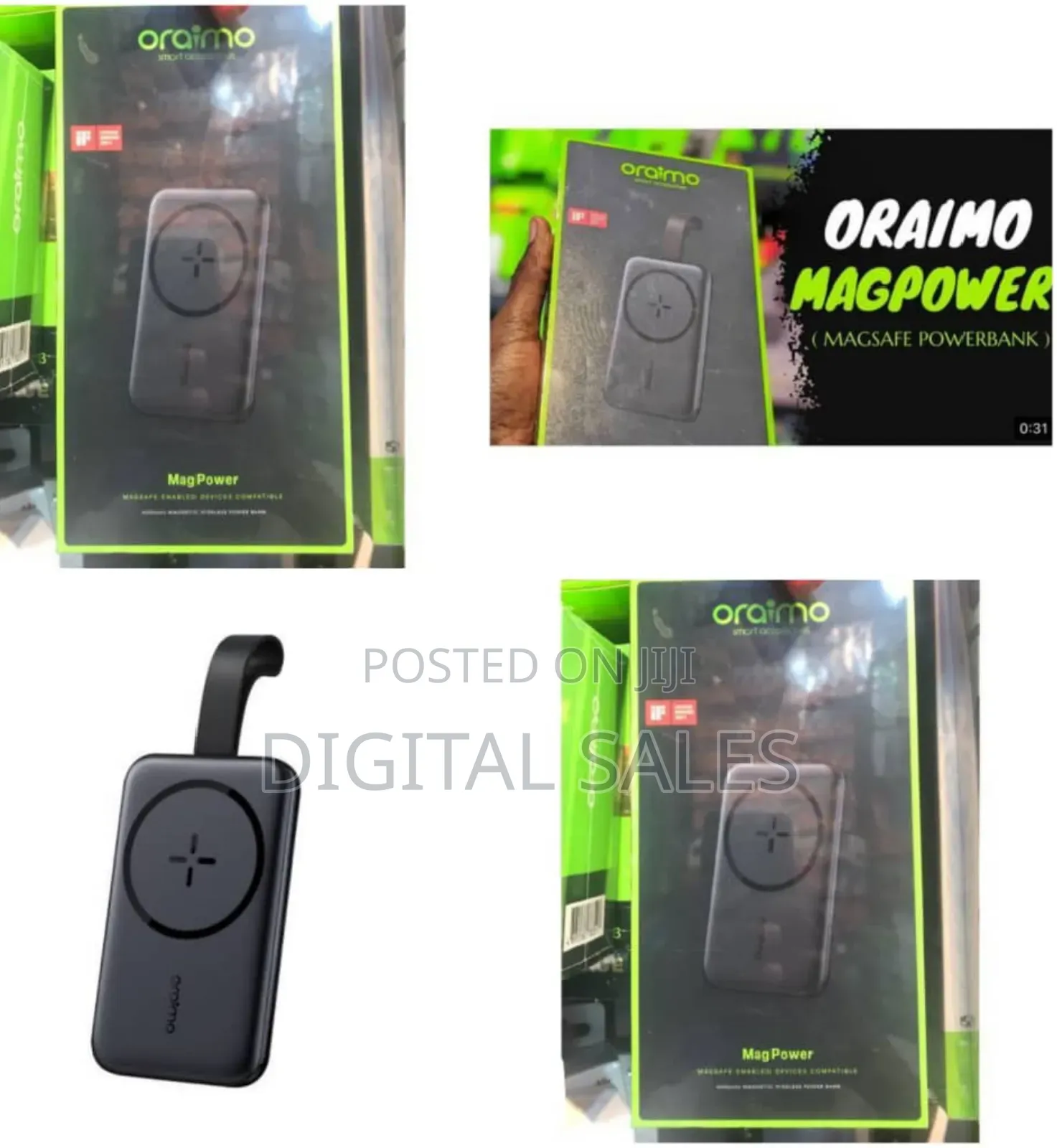 Oraimo Magpower Owp-500 Magsafe 5000mah Magnetic Power Bank