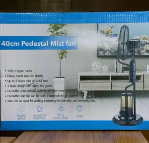 40m Pedestal Mist Fan