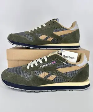 Original Men’S Reebok Classic Leather Fuzzy Suede Sneakers
