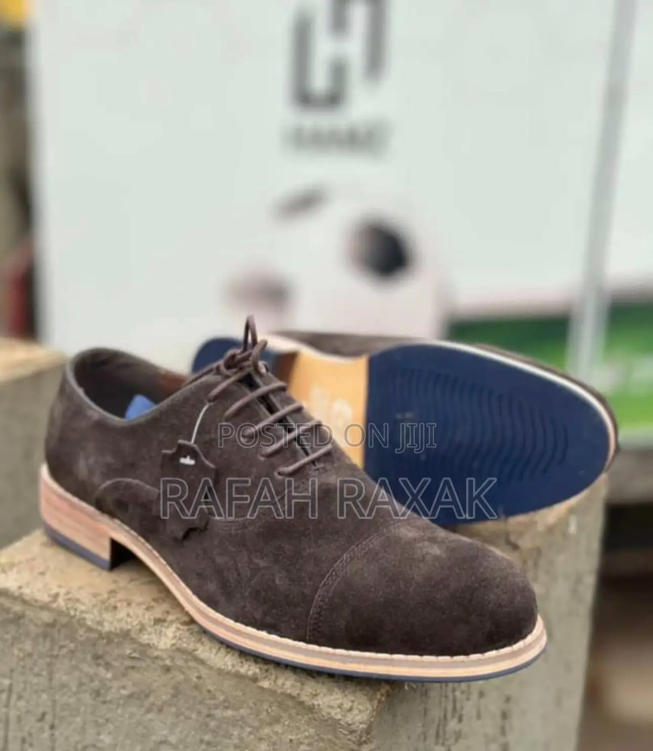 Original Coffee Brown Franco Banetti Gentle Suede Shoes