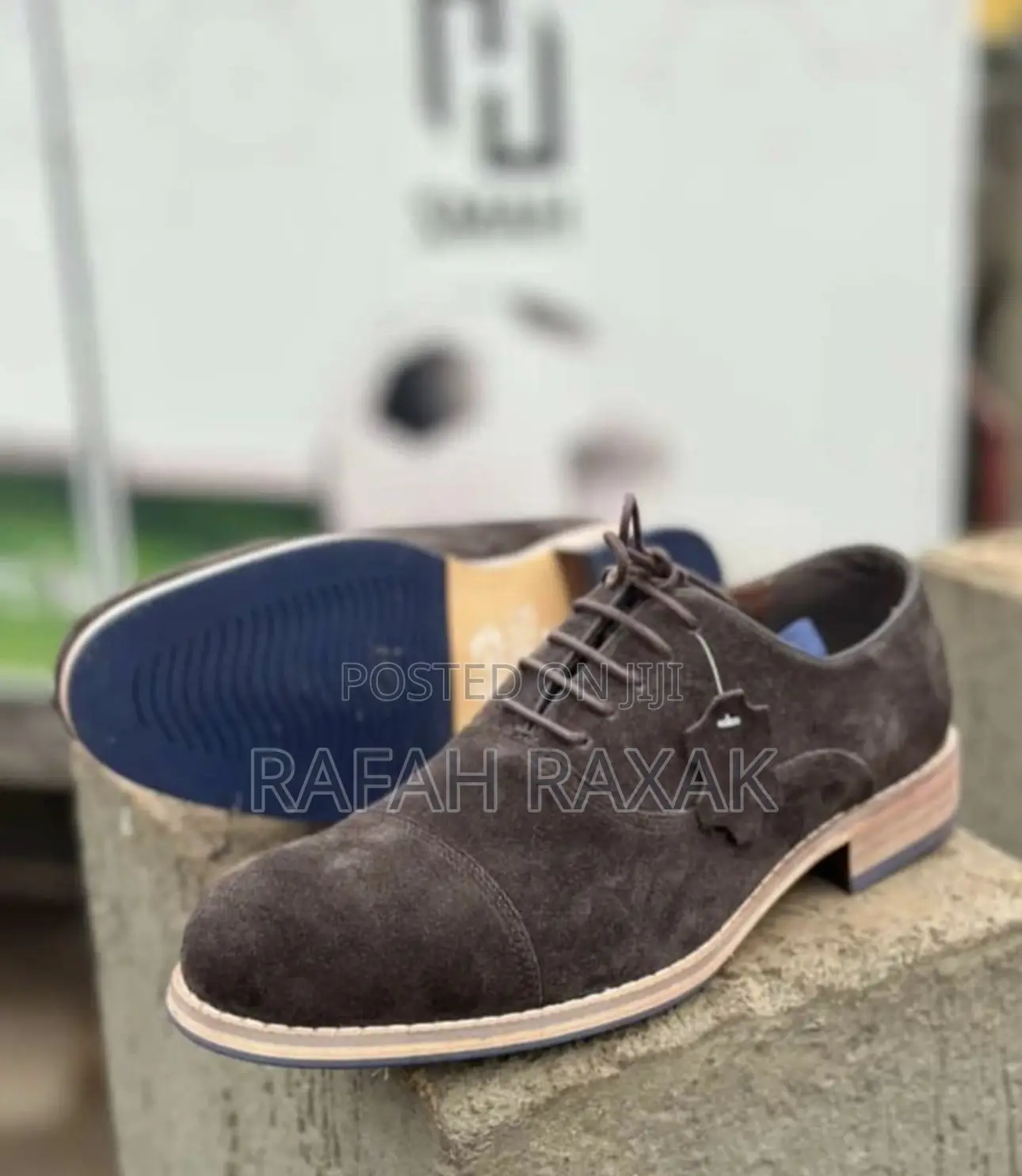 Original Coffee Brown Franco Banetti Gentle Suede Shoes