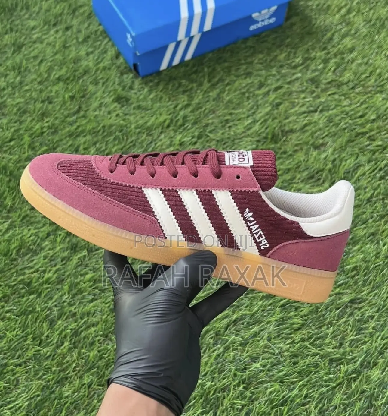 Original Maroon Adidas Spezial Sneakers