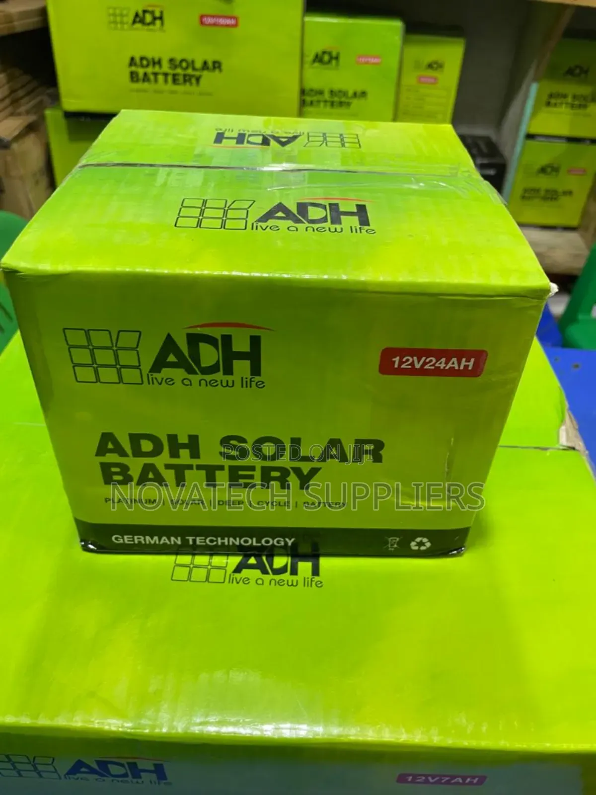 24ah Adh Original Solar Powder Battery Kakm