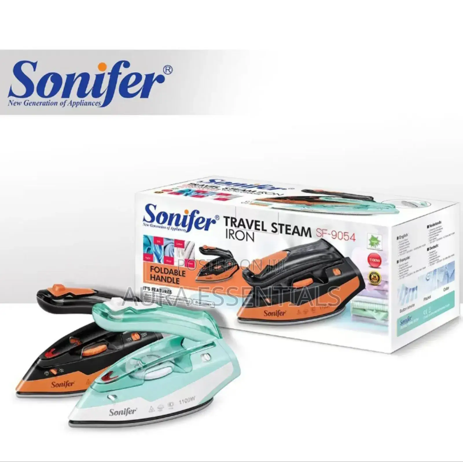 Sonifer 110w Travel Electric Steam Iron