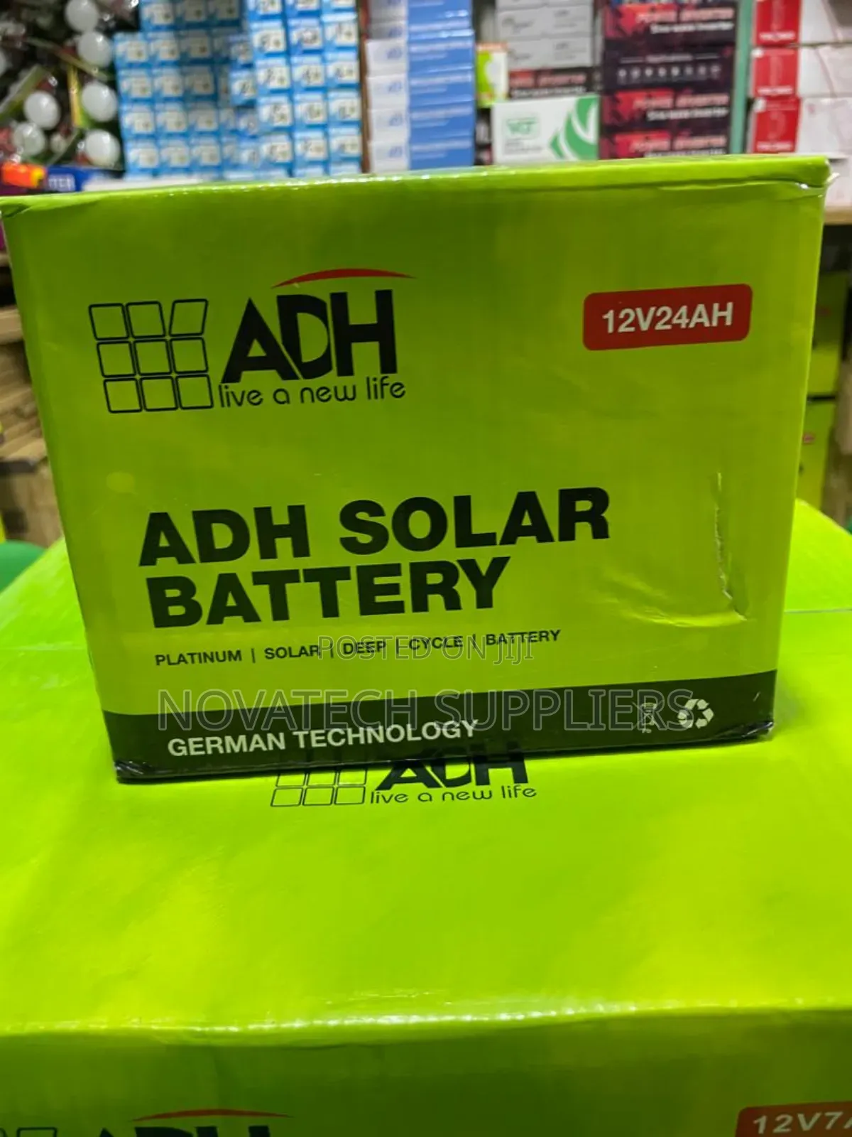 24ah Original Adh Solar Powder Battery Gexm