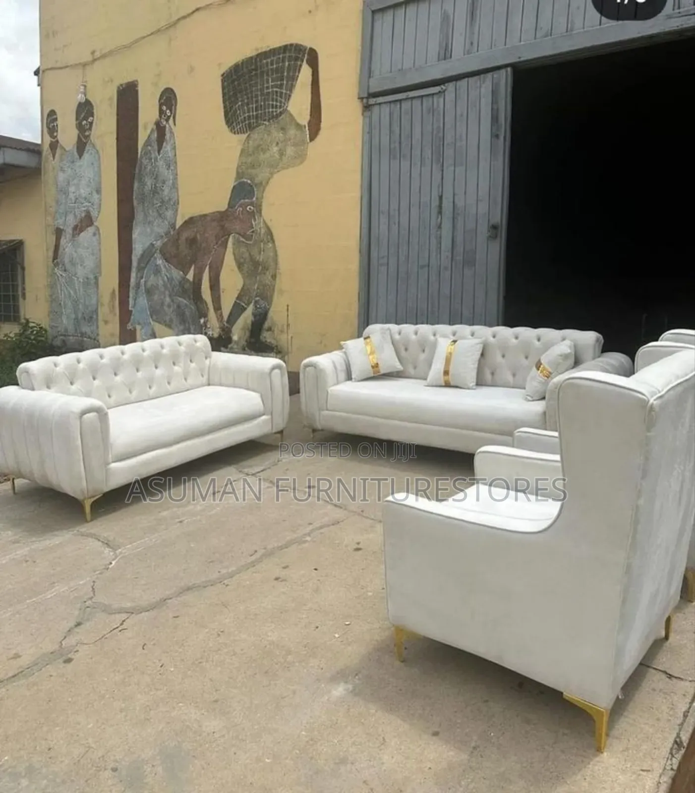 Luxury 7seater Sofa Set Call Us On