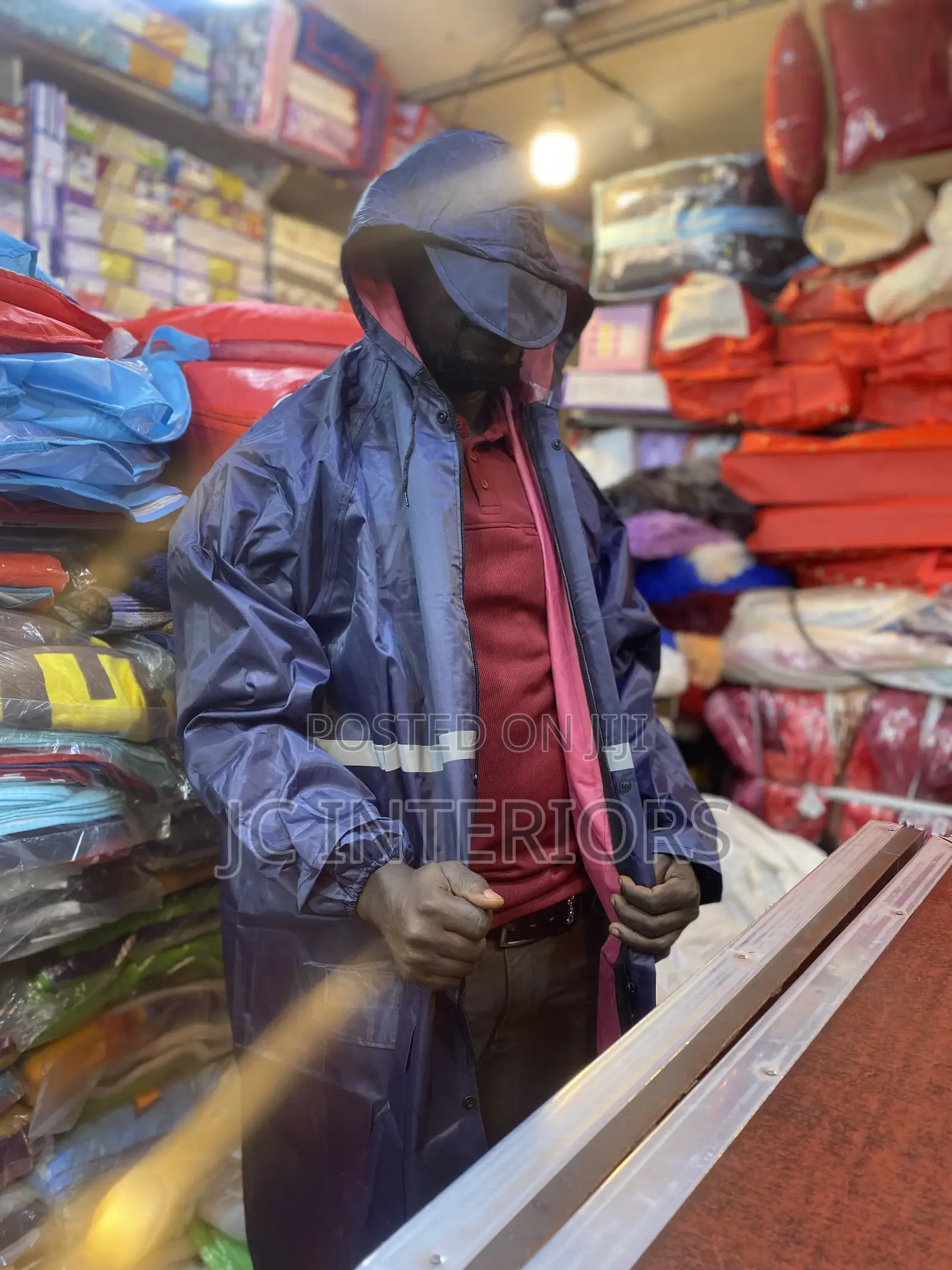 Rain Jacket Blue