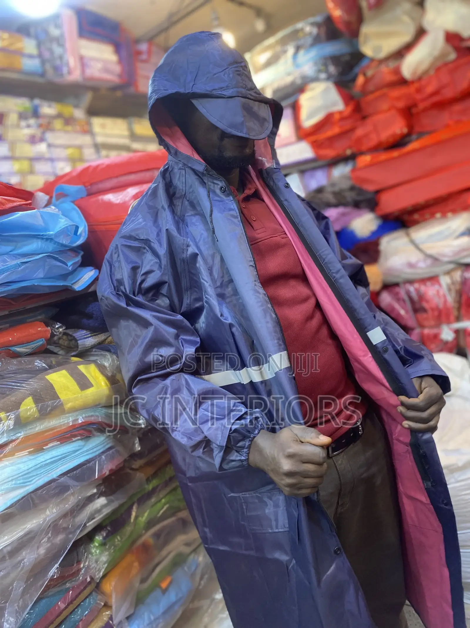 Rain Jacket Blue