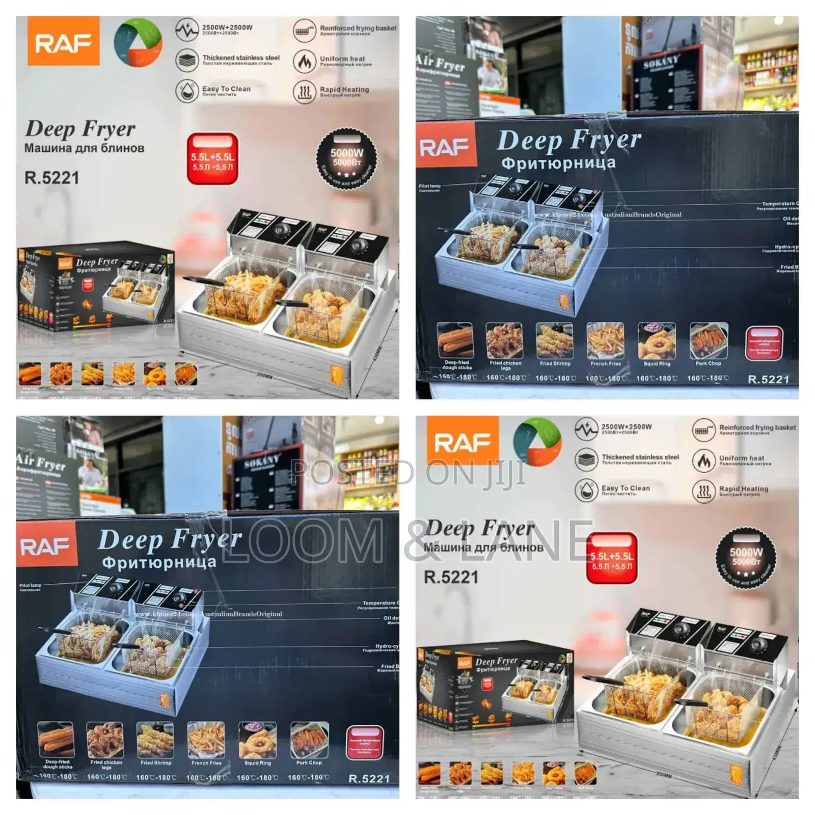 Raf Deep Fryer R.5221