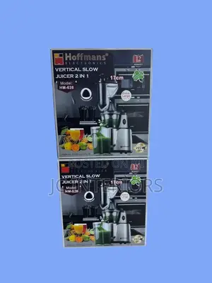 2 in 1 Vertical Slow Juicer - Hoffmans