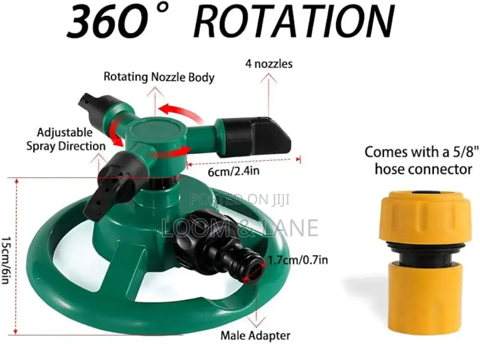 New Simple Compound Sprinkler