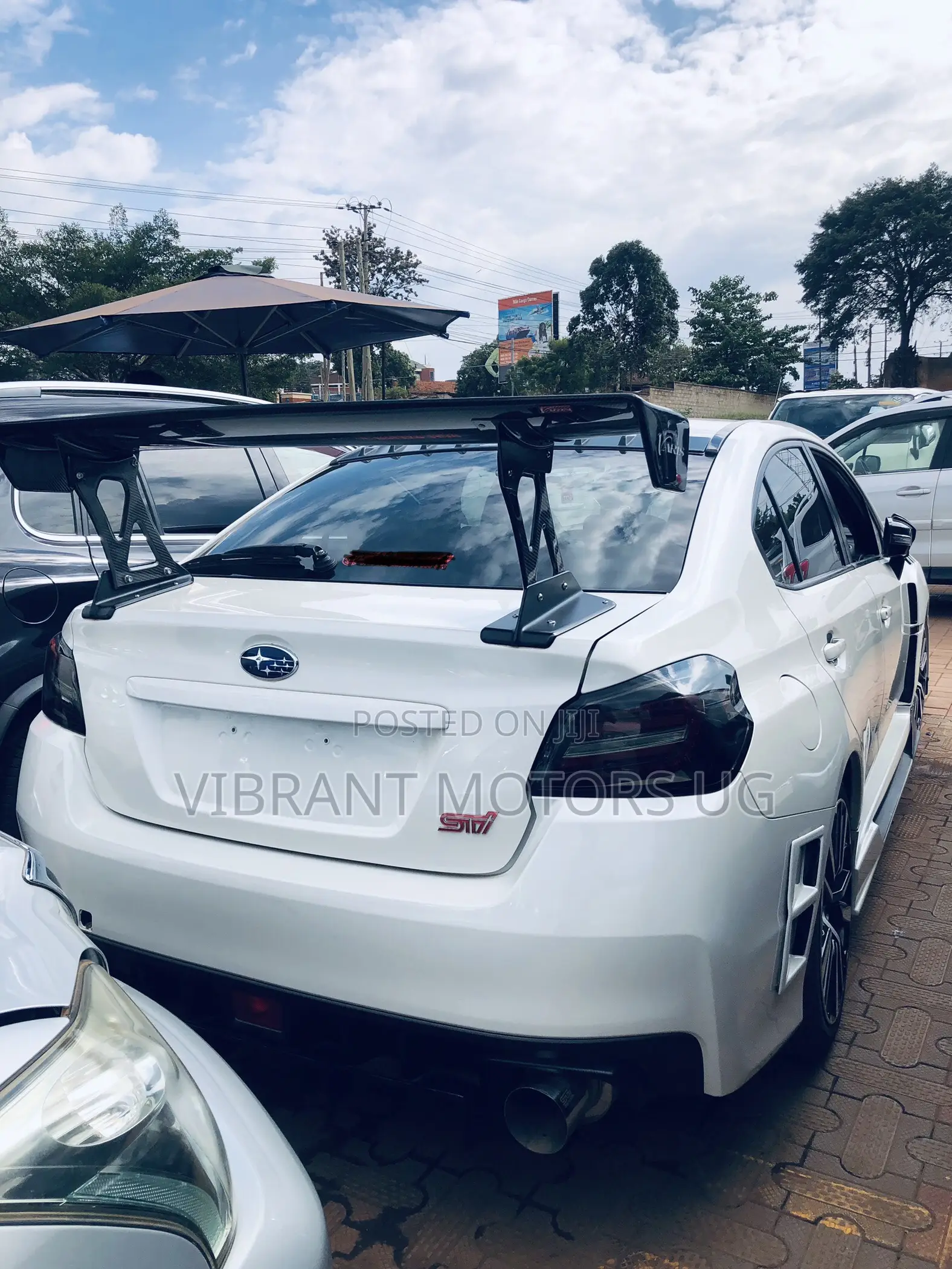 Subaru WRX STI 2016 White