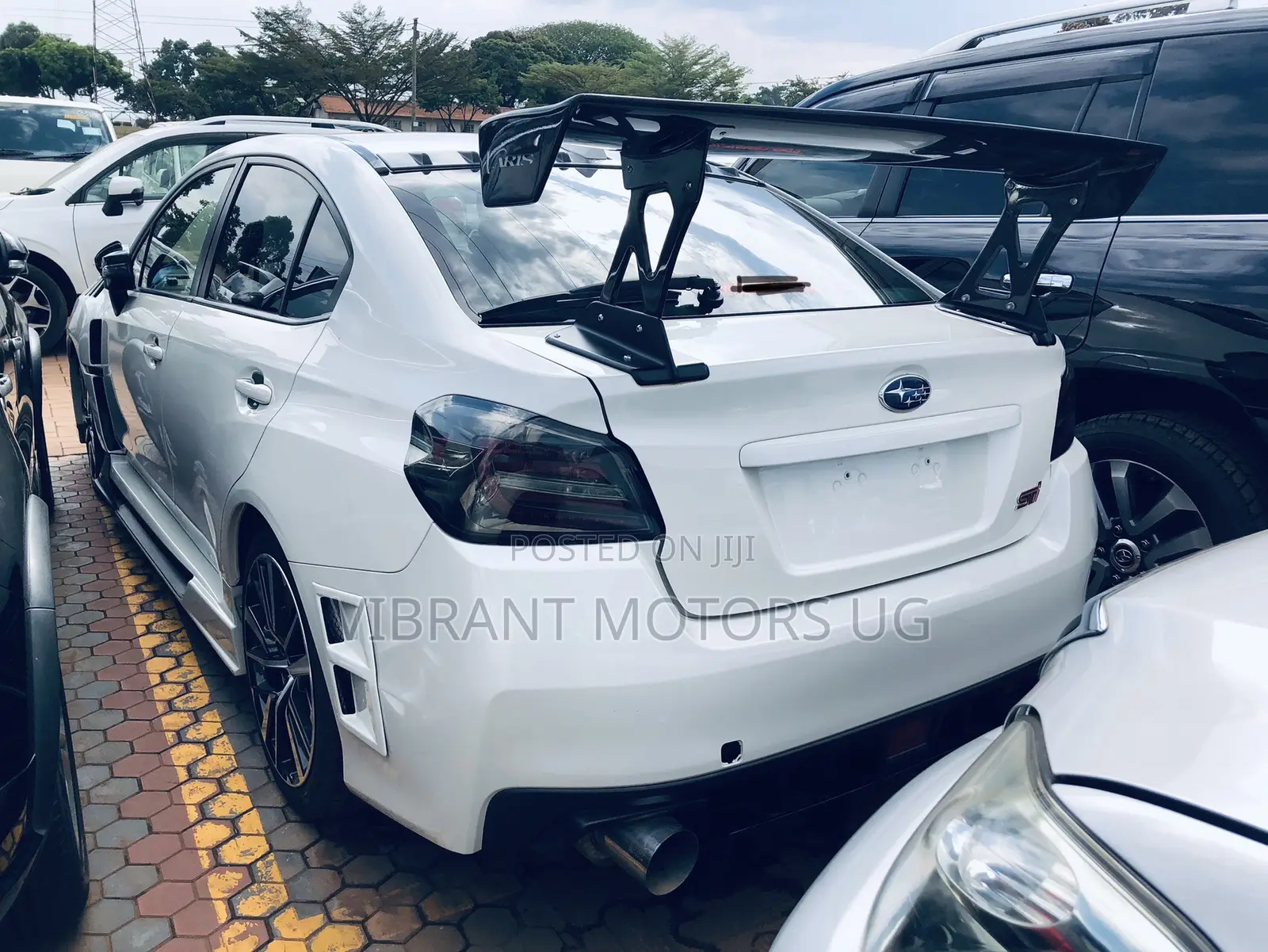 Subaru WRX STI 2016 White