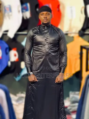 New Clear Classy Kanzu Black