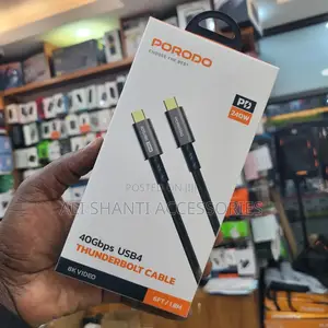 240w Porodo Usb-C to Usb-C 40gbps/