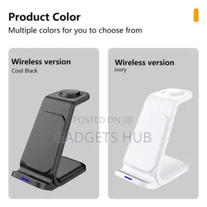 3in1 Wireless Charger Magnetic Holder Charging Station