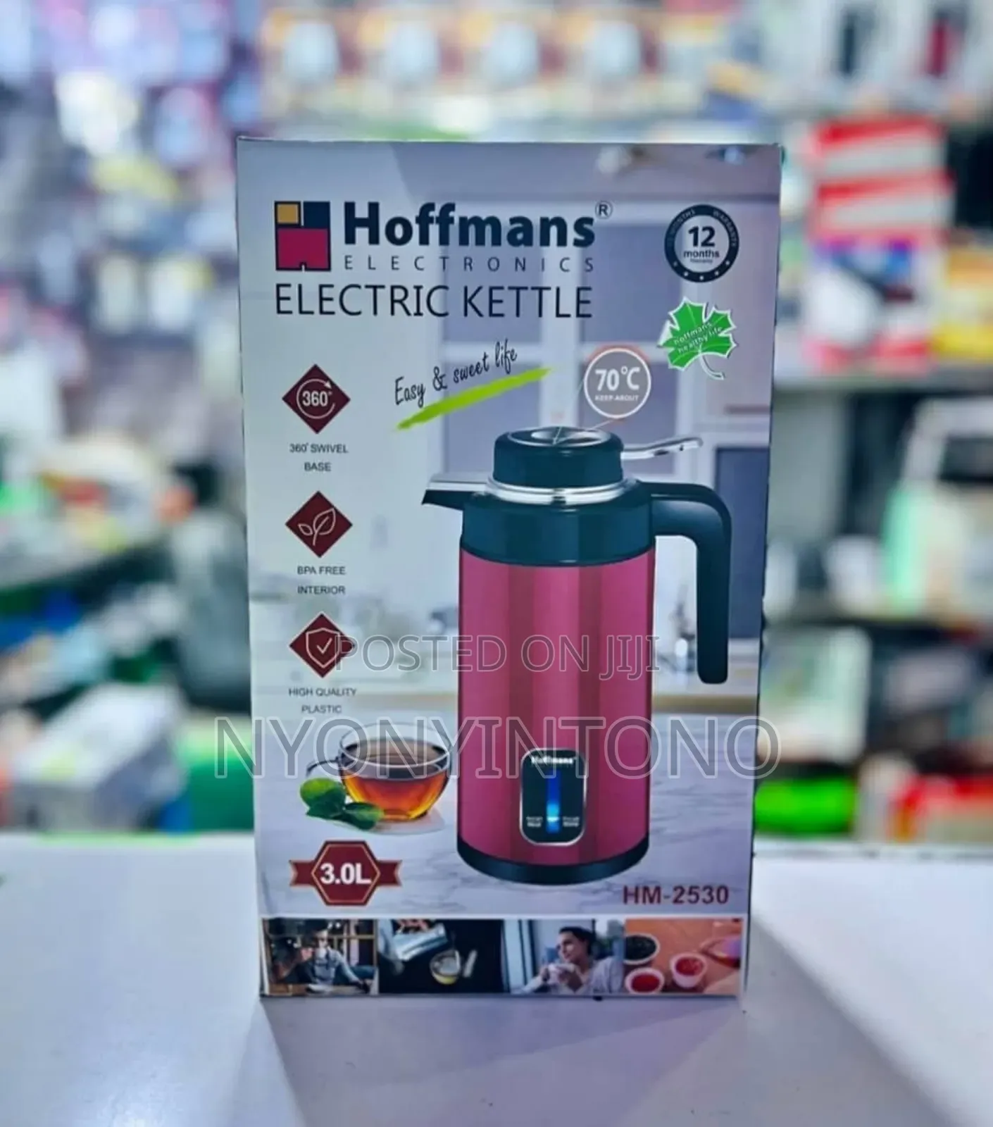 Hoffmans 3litres Professional Parcolator