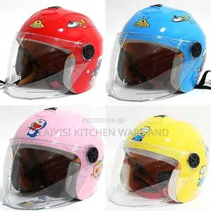 Photo - 1kids Motorcycle Helmet Scooter Jet for Lectric Motorbike