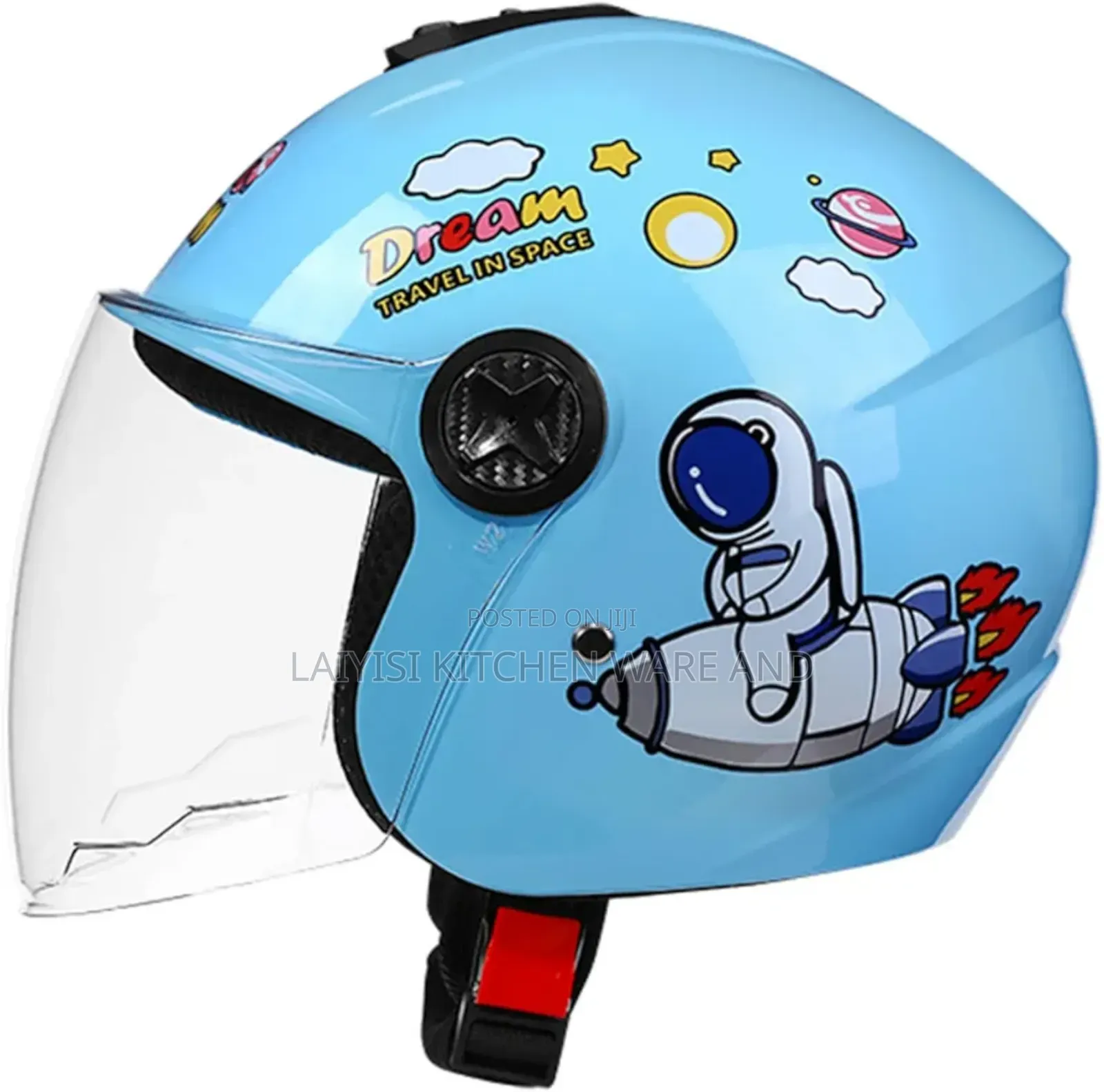 1kids Motorcycle Helmet Scooter Jet for Lectric Motorbike