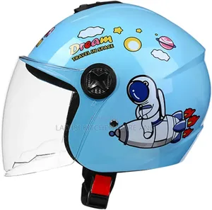 1kids Motorcycle Helmet Scooter Jet for Lectric Motorbike