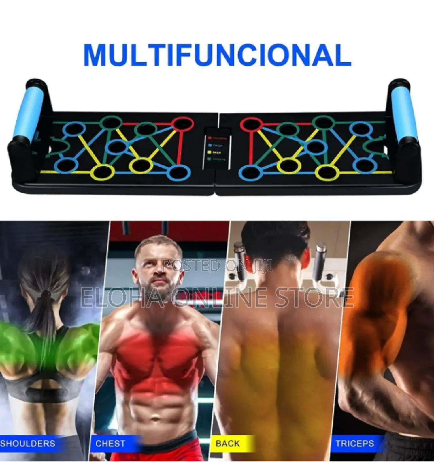 Multifunctional Push-Up Board Designed for Upper Body