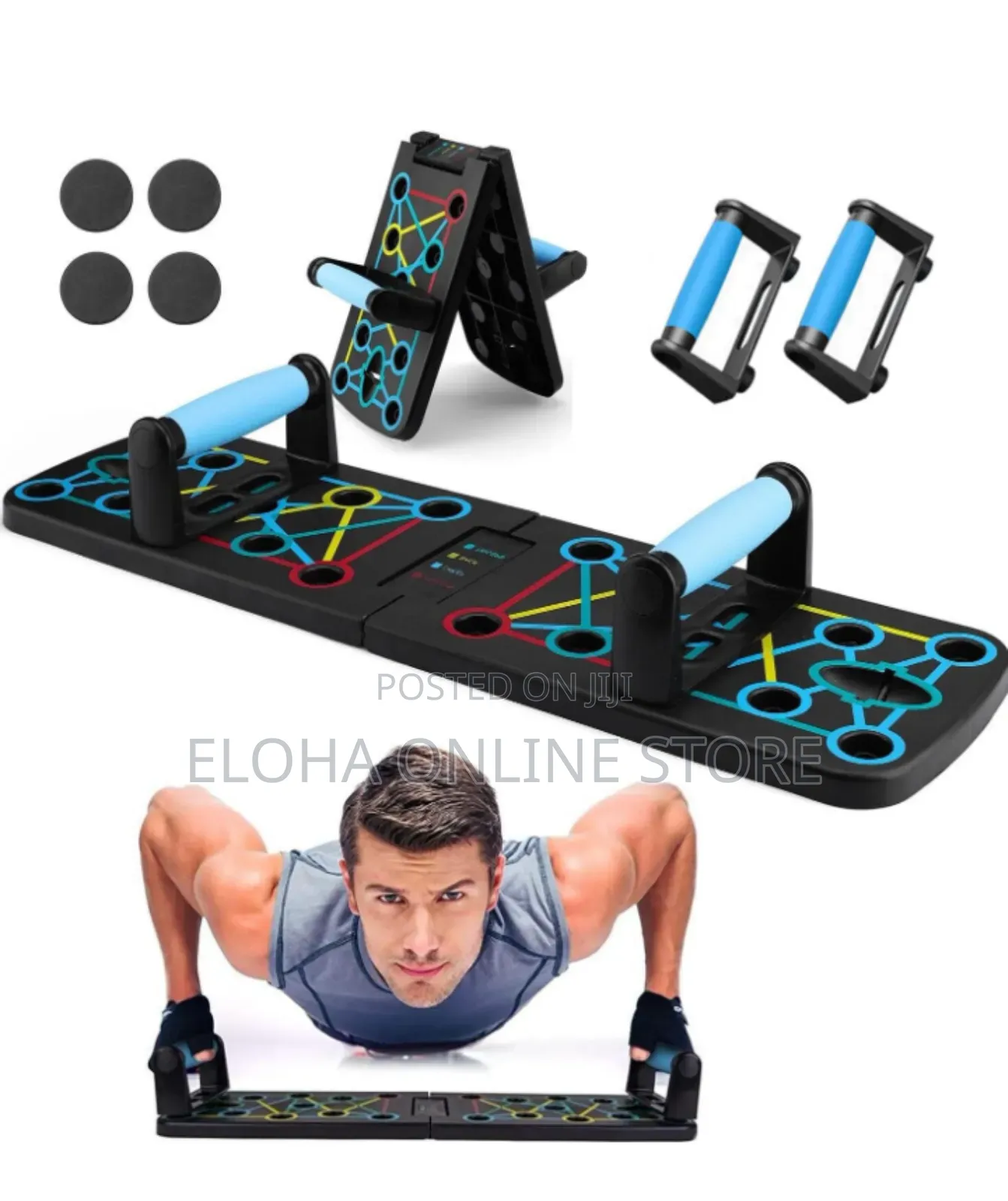 Multifunctional Push-Up Board Designed for Upper Body