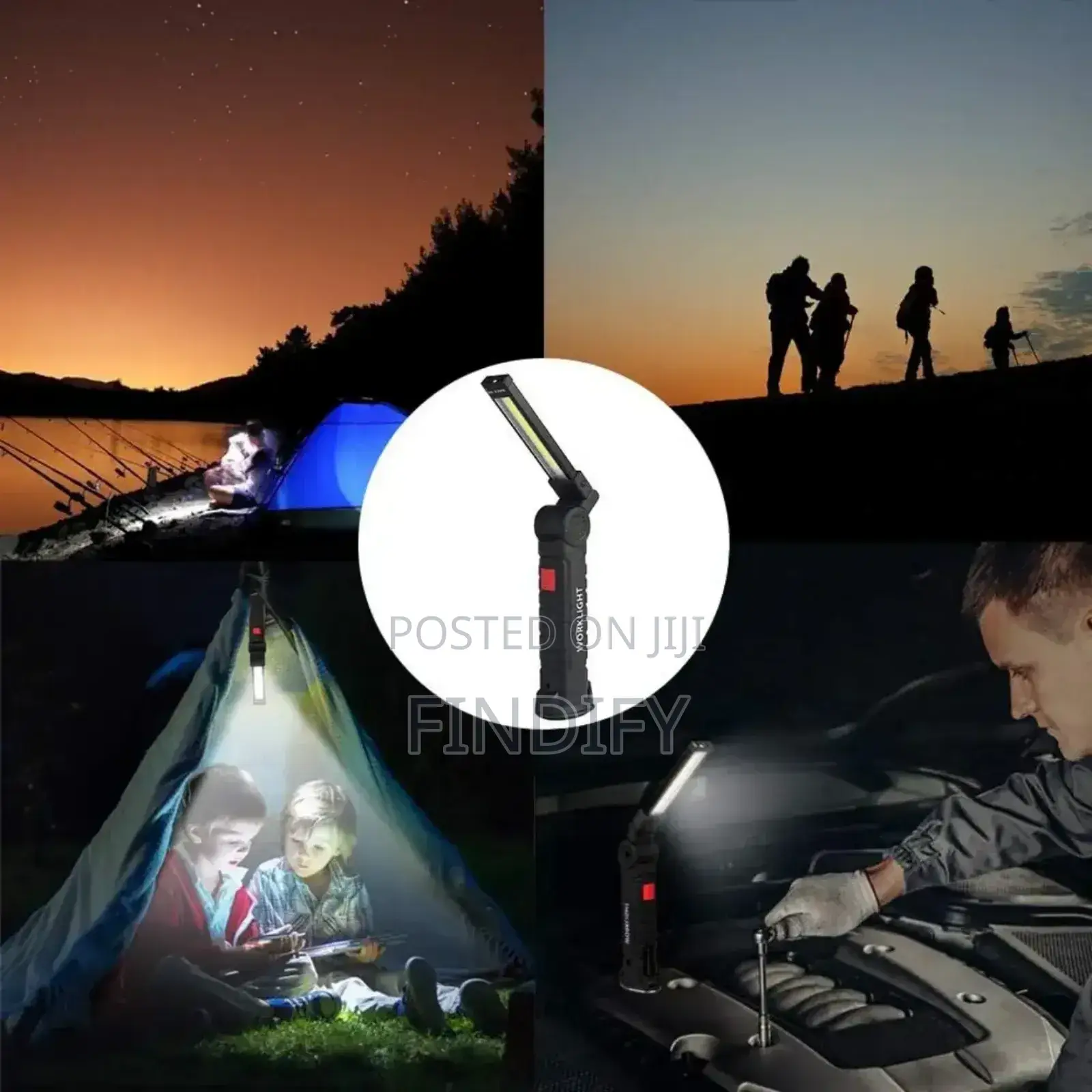Folding Flashlight Inspection Light Emergency