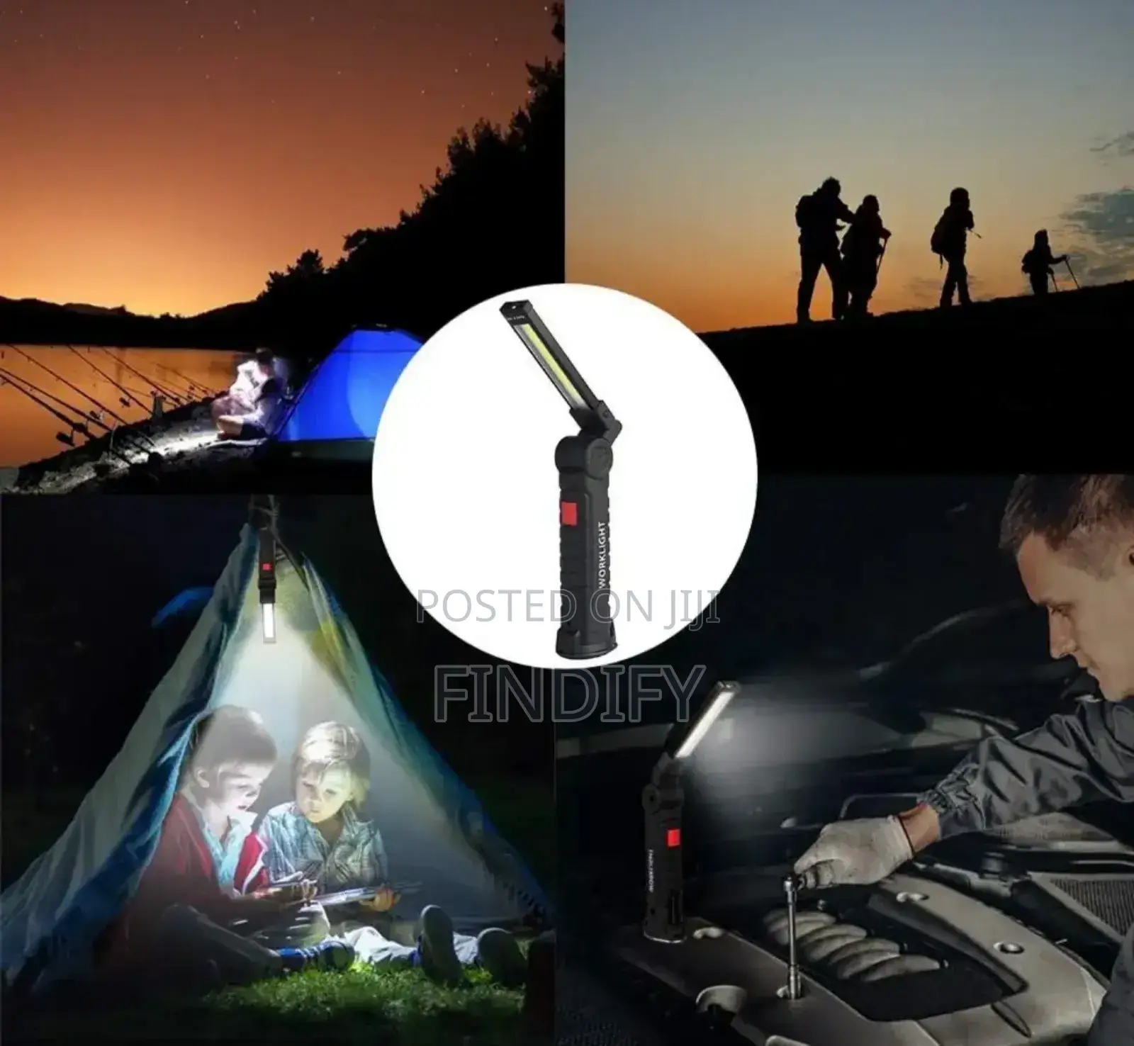 Folding Flashlight Inspection Light Emergency