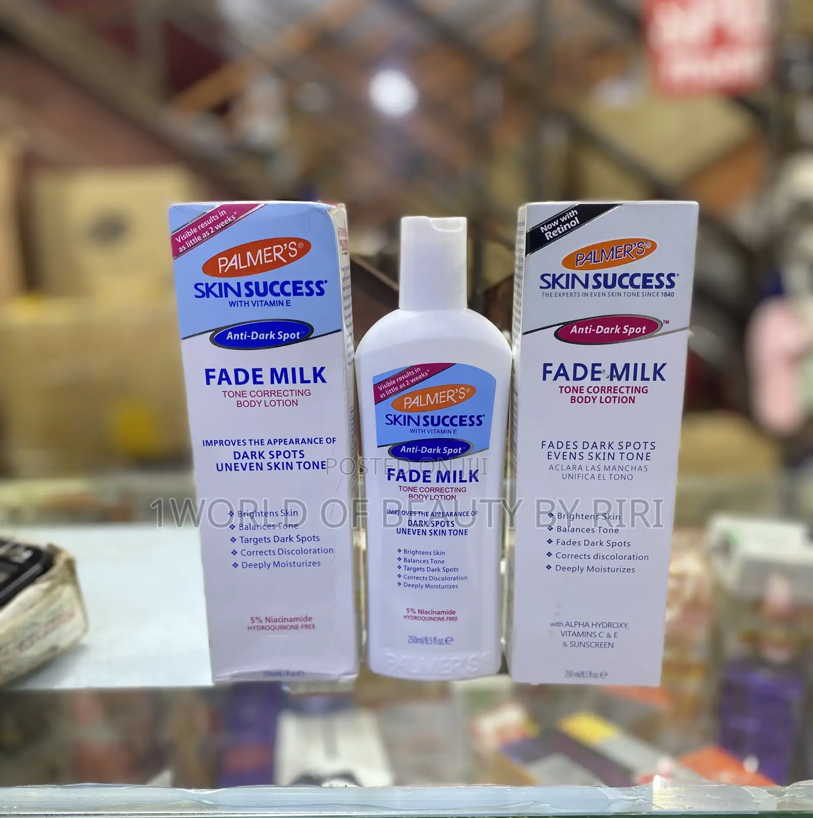 Skin Success Fade Milk Tone Correcting Body Lotion