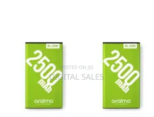 Oraimo Long Lasting 2500mah Battery for Tecno and Itel -