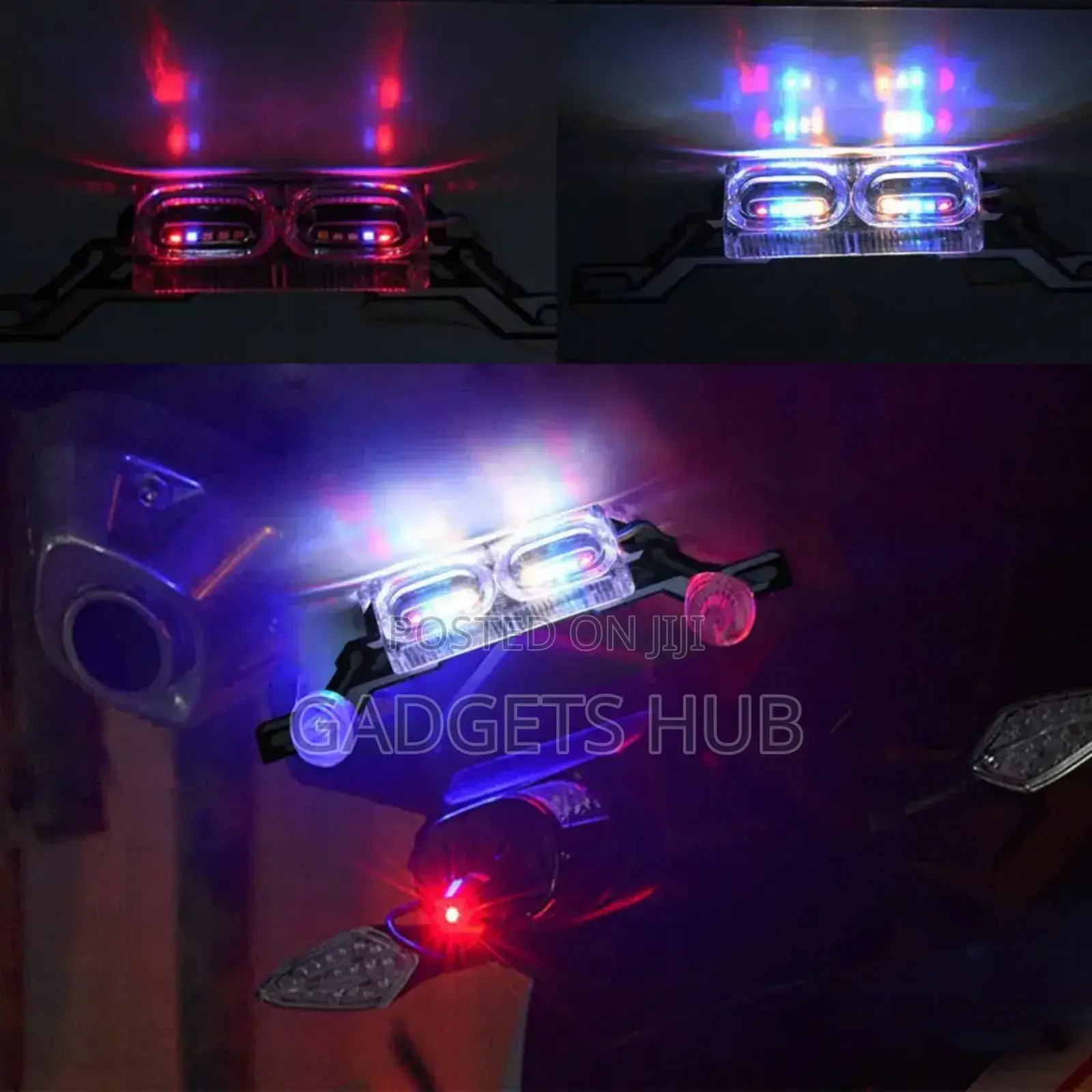 Strobe Brake Lamp Motorcycle RGB Led Flash Stop Light