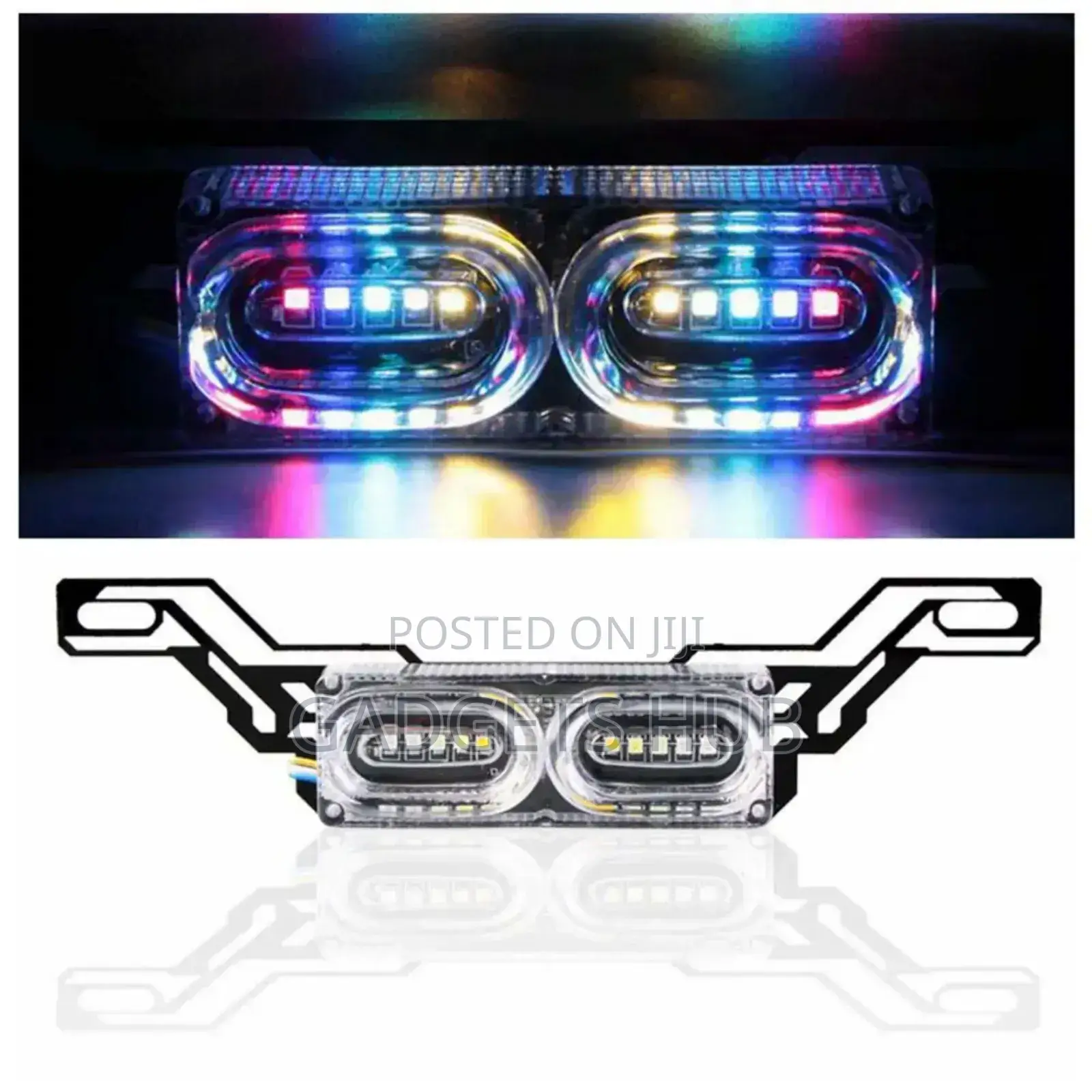 Strobe Brake Lamp Motorcycle RGB Led Flash Stop Light