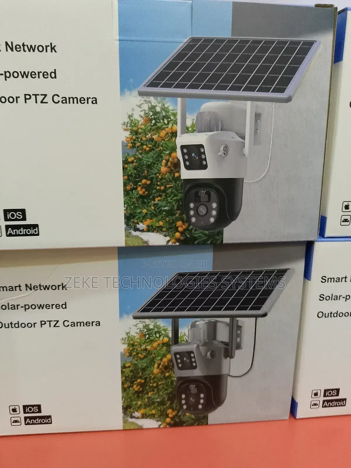 Solar Camera Dual Lens
