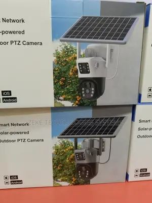 Solar Camera Dual Lens