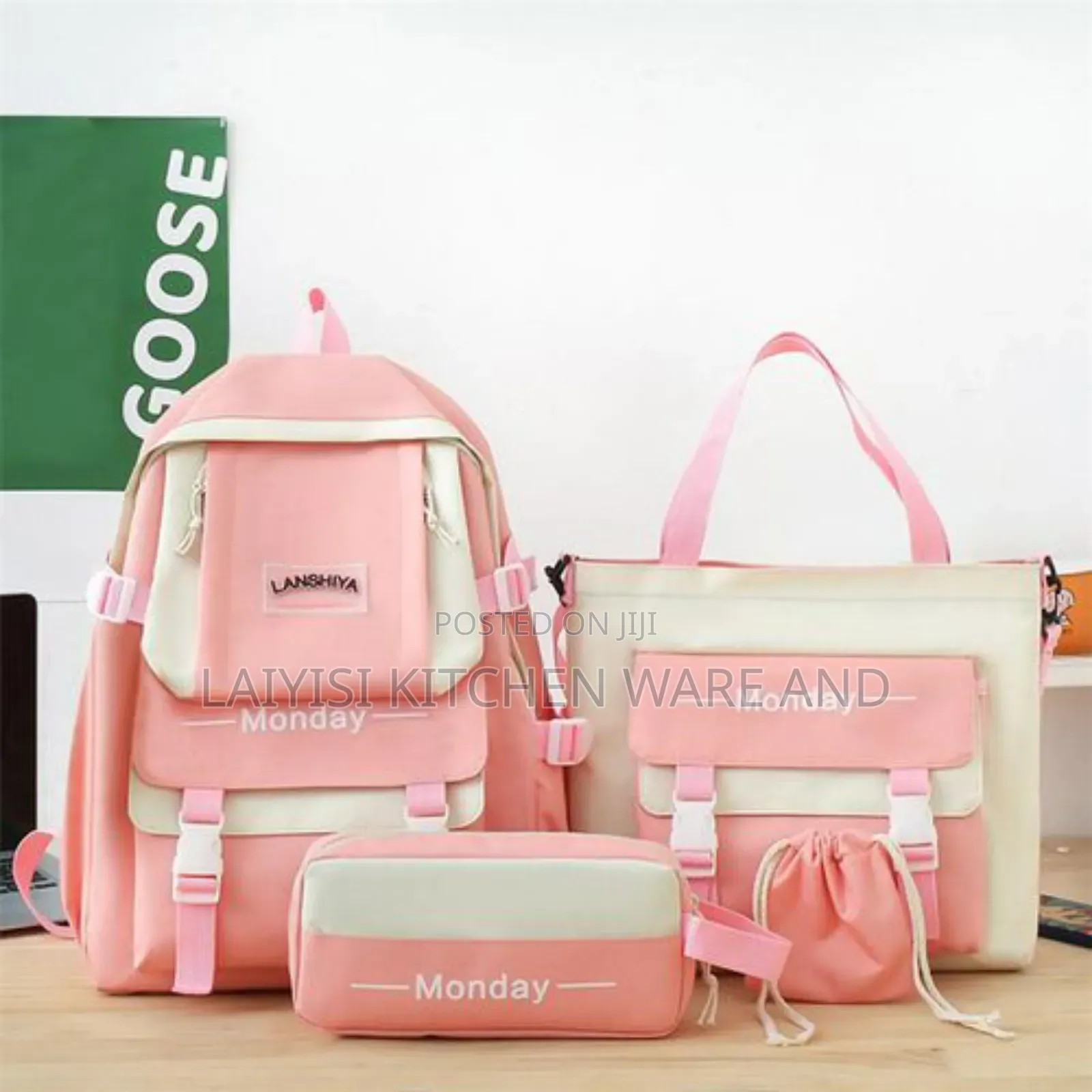 School Backpack Shoulder Pencil Bags for Student Boys Girls