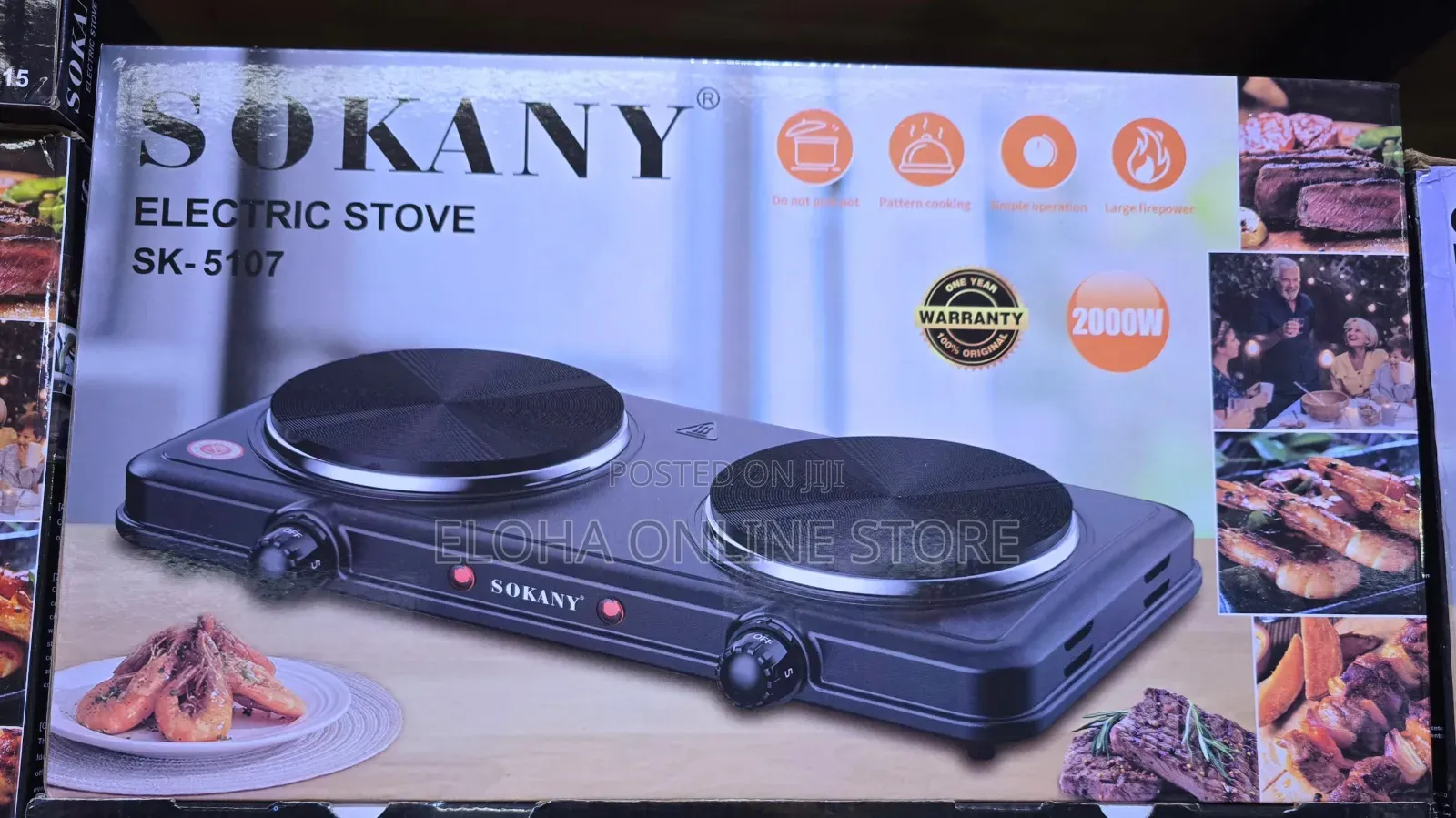 Sokany Portable Sk-5102 Electric Stove