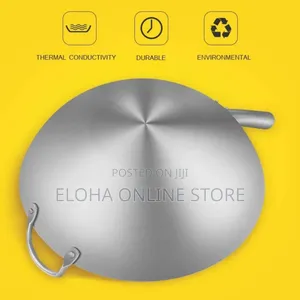 40cm Stainless Steel Frying Pan/Wok Pan