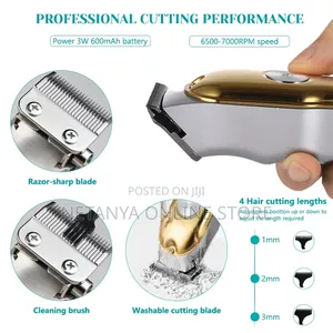 Winning Star Rechargeable Hair Clipper With Solar