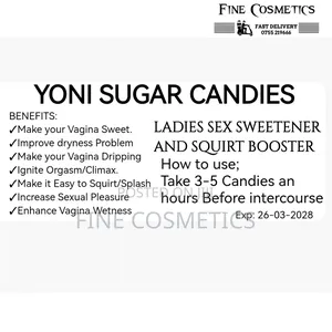 Yoni Sugar Candies | Ladies Splash Water Sex Sweetener Sweet