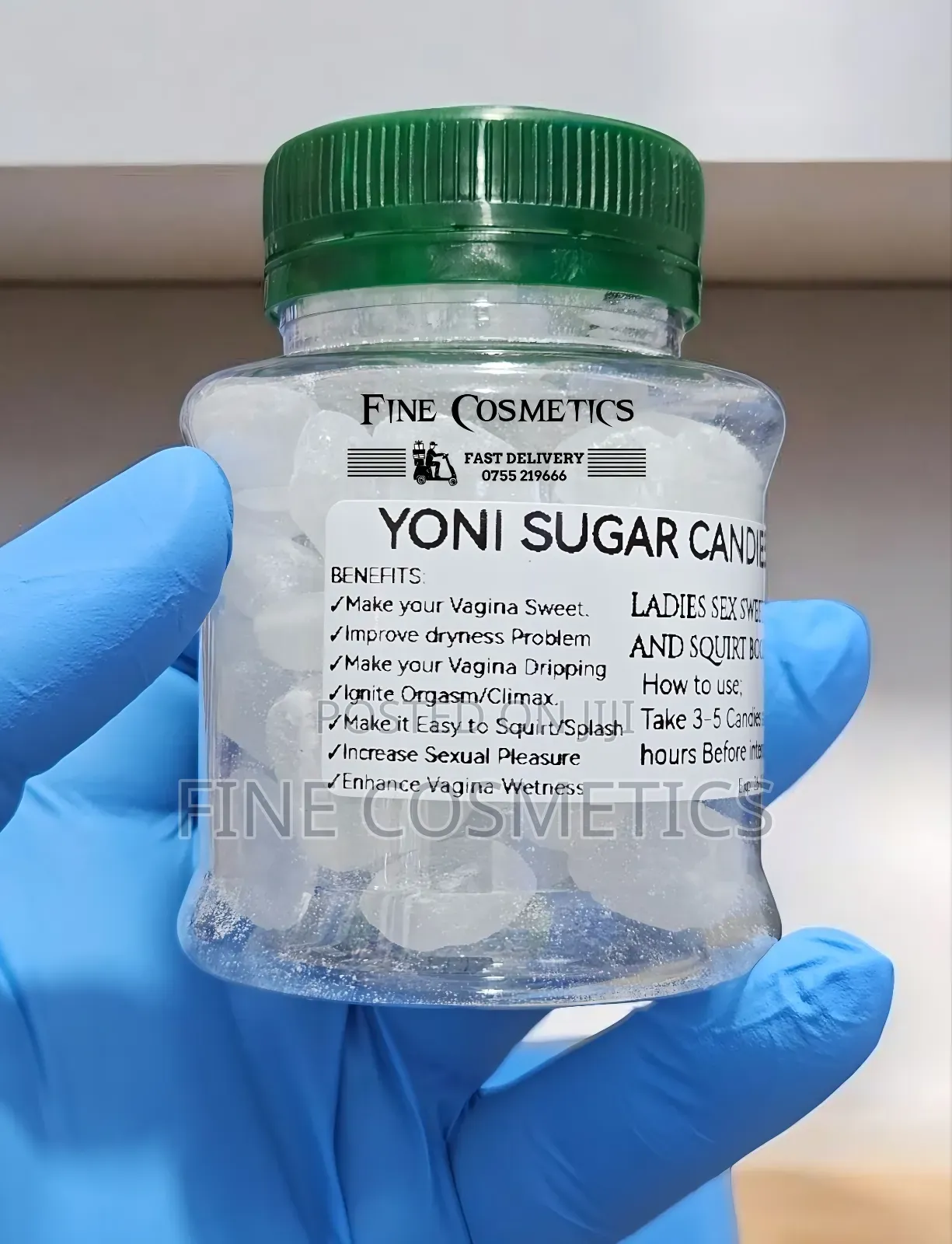 Yoni Sugar Candies | Ladies Splash Water Sex Sweetener Sweet
