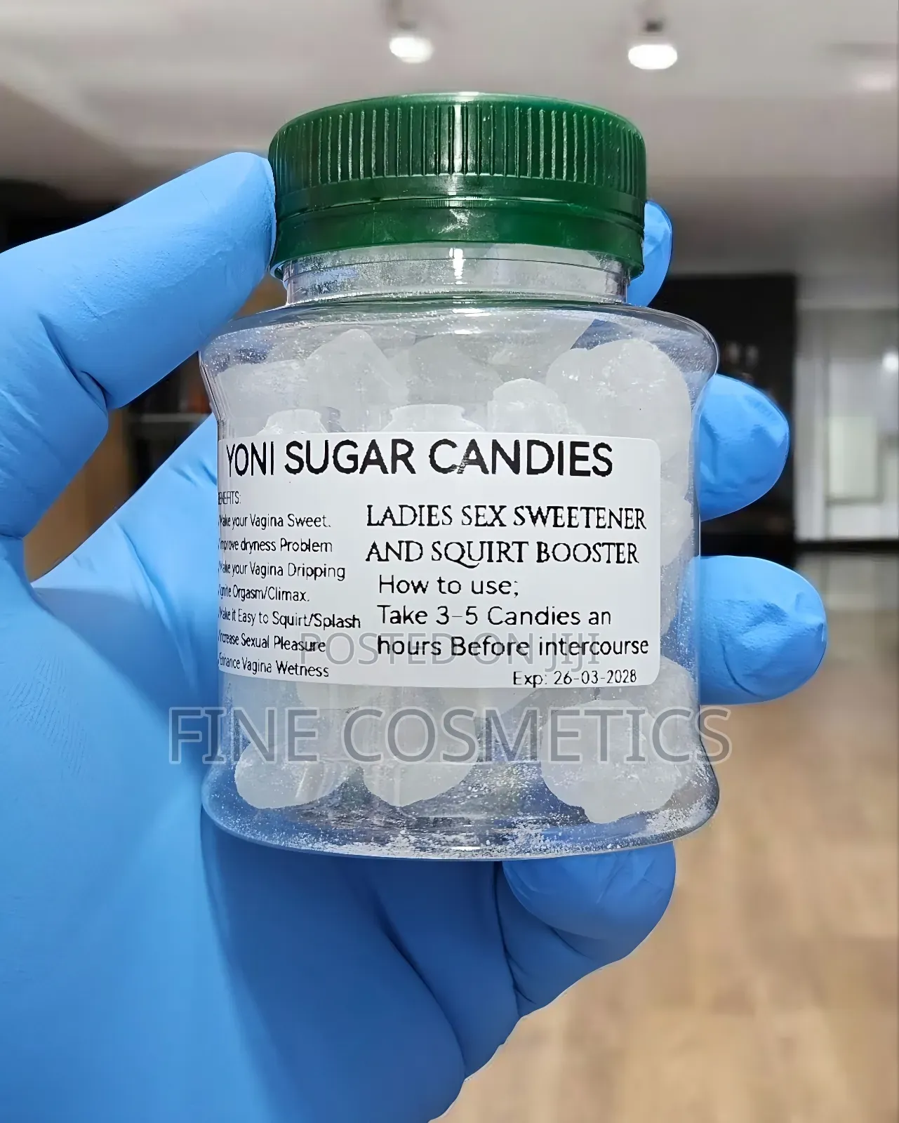 Yoni Sugar Candies | Ladies Splash Water Sex Sweetener Sweet
