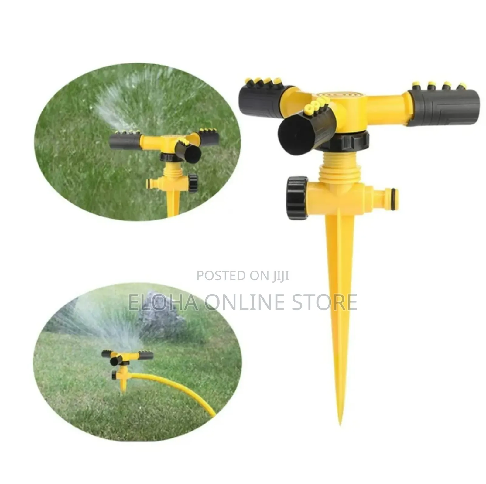 360-Degree Automatic Rotating Garden Sprinkler