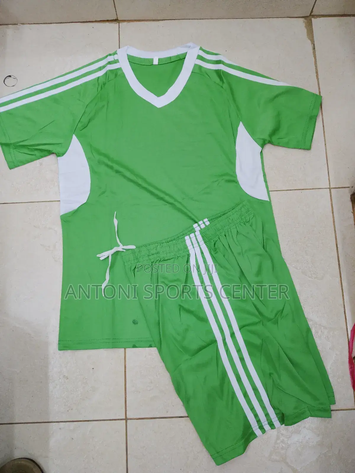 Green Color Jersey for Kids