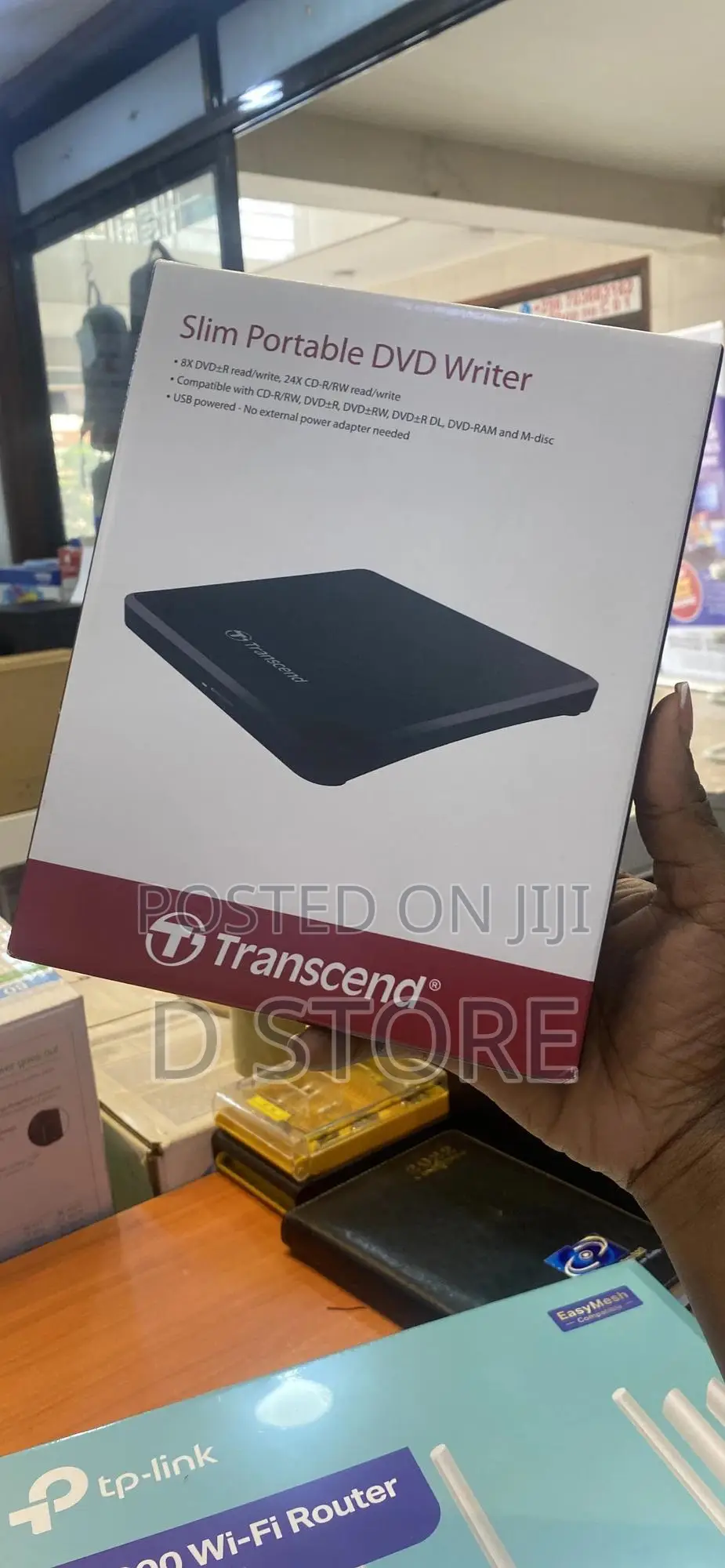 Transcend Slim Portable DVD Writer