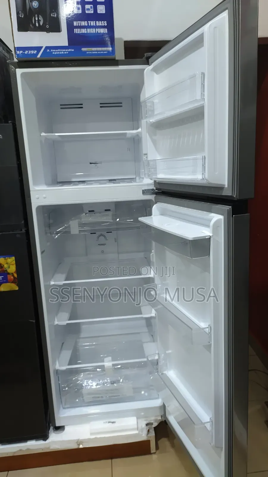 Hisense 419l Double Door Fridge - Rt419n4wcu, Frost-free