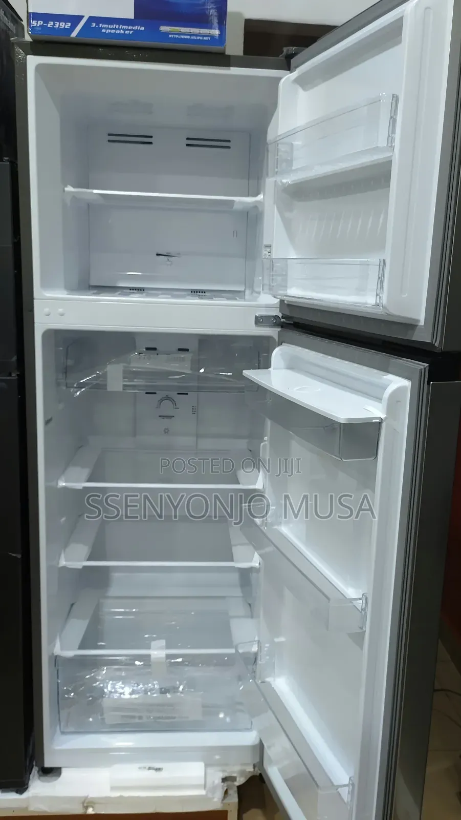 Hisense 419l Double Door Fridge - Rt419n4wcu, Frost-free