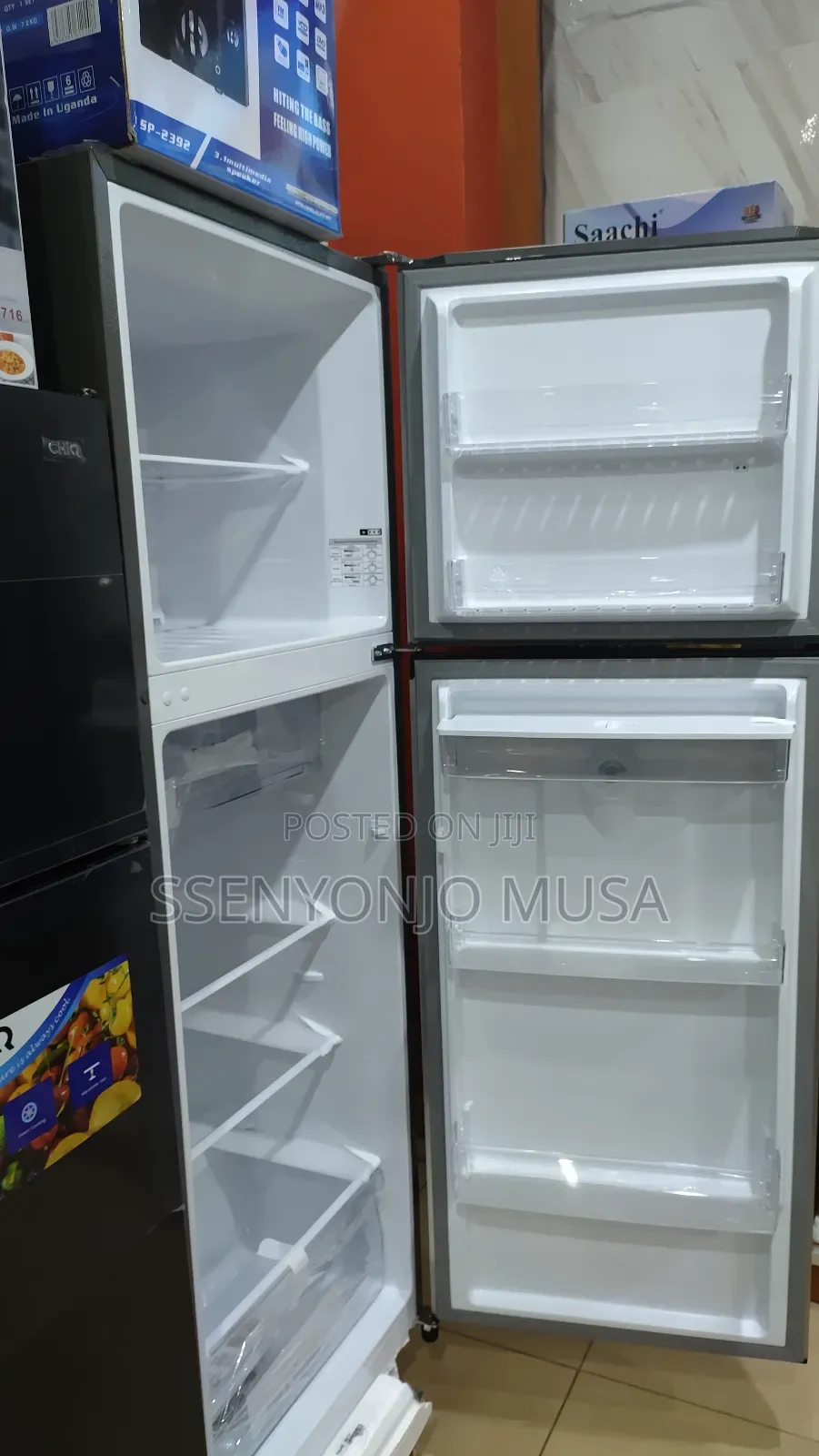Hisense 419l Double Door Fridge - Rt419n4wcu, Frost-free